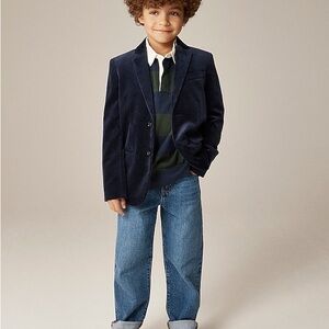 Crewcuts Boys' Ludlow party blazer in velvet Size 16